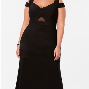 Formal black dress
